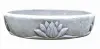 Product image 4 of the product “Bandung - Bowl with lotus motive, single flower, Ø 50 cm | cast stone ”